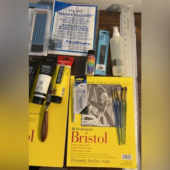 Barely used art supplies! Mixed Media